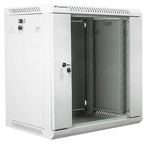 Lanberg WF01-6412-10S, Nástenný regál, 12U, 60 kg, 21 kg, Šedá