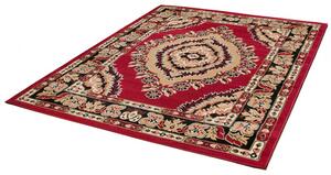 Kusový koberec ATLAS classic - béžový / červený
