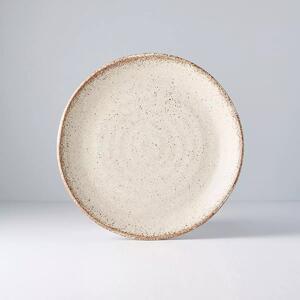 MADE IN JAPAN Plytký tanier Fade 24 cm pieskový 24 cm