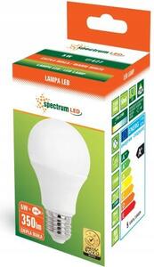 Spectrum LED LED žiarovka Teplá E-27 230V 6W 13271