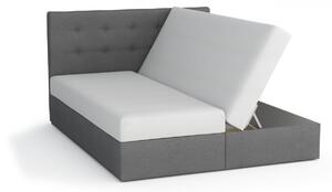 Boxspringová posteľ 160x200 SISI, hnedá