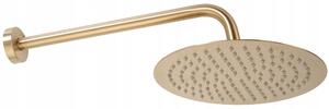 Sprchová podomietková termostatická súprava REA LUNGO-MILER - brúsená zlatá