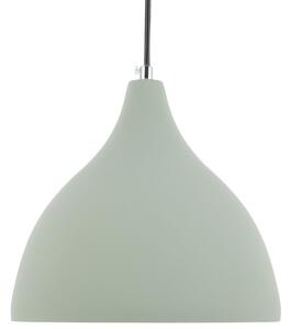 Závesná lampa svetlozelená betónový vzhľad škandinávsky moderný štýl stropné svetlo obývačka jedáleň