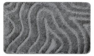 Kúpeľňový koberček SUPREME WAVES vlny, sivý