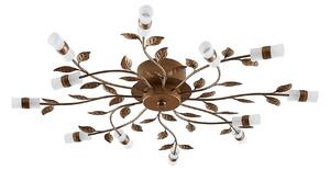 Stropné Lampa Lindby, Bentas, Bronzová / Stará Mosadz, Obývacia izba, Kov, Florentský