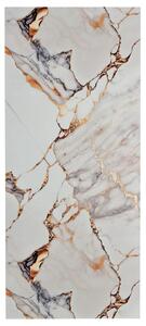 Manufakturaplyt Flexi panel Bielo-zlatý mramor – lesklý, 280 × 122 cm
