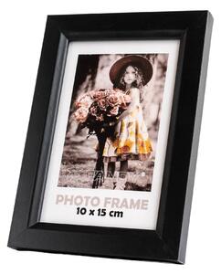 FANDY Drevený fotorámik Bevel 10x15 5 čierny