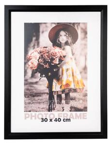 FANDY Drevený fotorámik Bevel 30x40 5 čierny