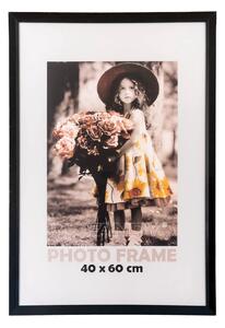 FANDY Drevený fotorámik Bevel 40x60 5 čierny