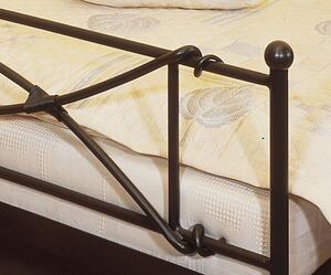 IRON-ART THOLEN - jednoducho krásna kovová posteľ - Akcia! 140 x 200 cm