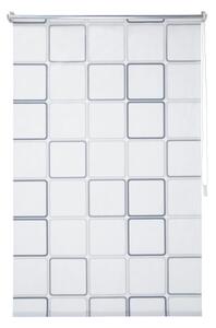 LIVARNO home Okenná roleta do kúpeľne (100 x 150 cm, štvorce) (100349914)