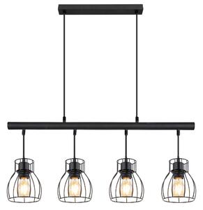 ZÁVESNÉ LED SVIETIDLO, 77/14/120 cm Globo - Interiérové svietidlá