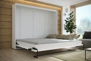 Horizontálna výklopná posteľ HAZEL 120 - biela