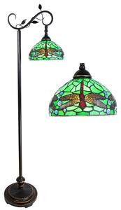 Tiffany lampa stojaca 36*152 SMARAGD
