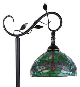 Tiffany lampa stojaca 36*152 SMARAGD