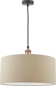 Daar Lighting RON6529 - Závesné svietidlo na lanku RONDA 1xE27/60W/230V béžová