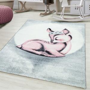 Detský koberec Bambi ružový