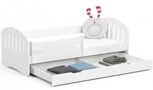 Destská posteľ PLAY 180x80 cm - biela