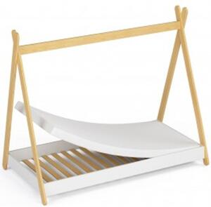 Detská posteľ GEM 160x80 cm - biela