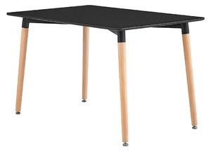 Moderný stôl Larry 120 x 80, Farby:: čierna Mirjan24 5903211167898