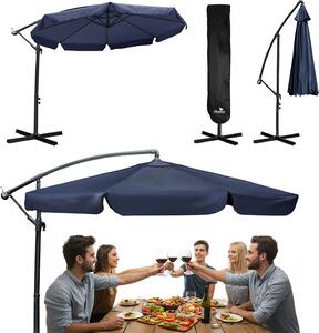 Slnečník skladací záhradný 8 segmentový 350 cm s krytom Plonos PL-881