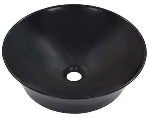 Umývadlo čierne 41x12,5 cm keramické