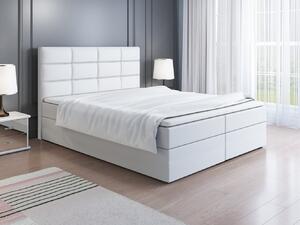 Čalúnená posteľ LILLIANA 1 - 160x200, biela