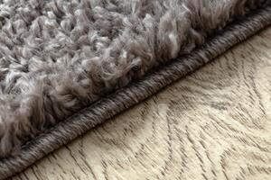 Dywany Łuszczów Kusový koberec Berber 9000 brown - 120x170 cm