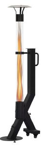 Green Flame Rocket Heater Ohrievač na pelety - 58,3 x 30 x 152,2 cm