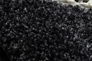 Dywany Łuszczów Kusový koberec Berber 9000 grey kruh - 160x160 (priemer) kruh cm