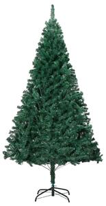 Umelý vianočný stromček s hustým ihličím, zelený 180 cm, PVC