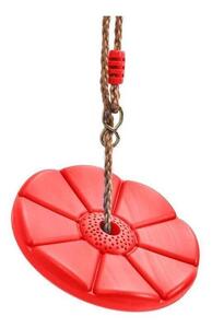 Verk 01534 Detská hojdačka disk priemer 27 cm červená