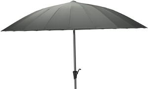 Veľký záhradný slnečník, Ø 270 cm, zelený