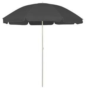 Maison Exclusive - Plážový slnečník, antracitový 240 cm