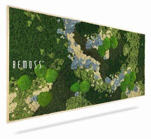 Machový obraz BEMOSS® ORTHO ICE - 40 x 40 cm