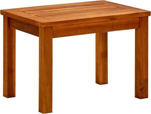 Maison Exclusive – Záhradný konferenčný stolík 50 x 35 x 36 cm z masívneho akátového dreva