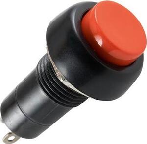 Vypínač vstavaný 250V/3A ON-OFF červený ST10/RD