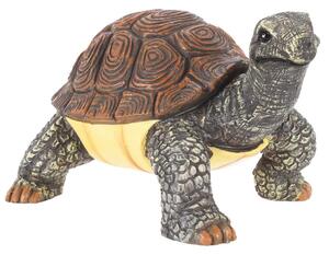 Záhradná figúrka z polyresínu Large Turtle, 19x28 cm, viacfarebná