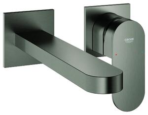 Umyvadlová batéria Grohe, Plus, nástenná montáž, 203 mm, farba hard graphite, 1 ks