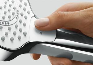 Hansgrohe Croma Select S, Ručná sprchová hlavica, Chróm, Biela, Múr