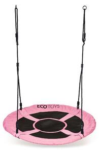 Záhradná hojdačka, 100 cm, ružová ECOTOYS