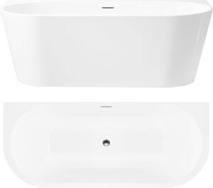 Voľne Stojaca Vaňa Rea Capri 170 White