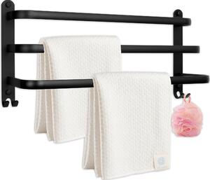Vešiak Athos 30 cm čierny loft