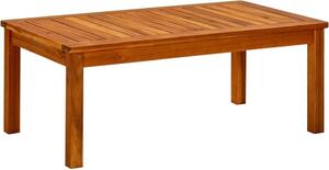 Maison Exclusive – Záhradný konferenčný stolík 90 x 50 x 36 cm z masívneho akátového dreva