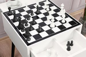 Šachový stolík Chess (Biela + Čierna). Vlastná spoľahlivá doprava až k Vám domov. 1072667