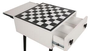 Šachový stolík Chess (Biela + Čierna). Vlastná spoľahlivá doprava až k Vám domov. 1072667