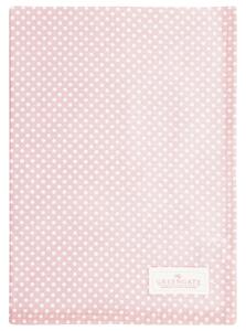Bavlnená utierka Dotty Pale Pink