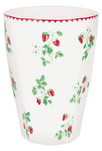 Latte hrnček Berry White 400 ml