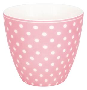 Latte cup Dotty Pale Pink 300 ml