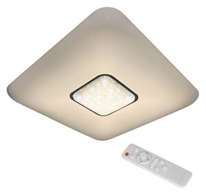 Stropné LED svietidlo Yax, 1x LED 24w, 3000-6000k, w, s ovládačom